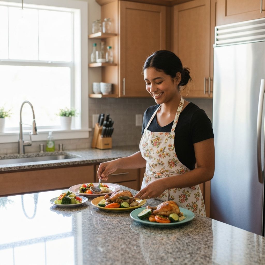 Serwierung von Mahlzeiten